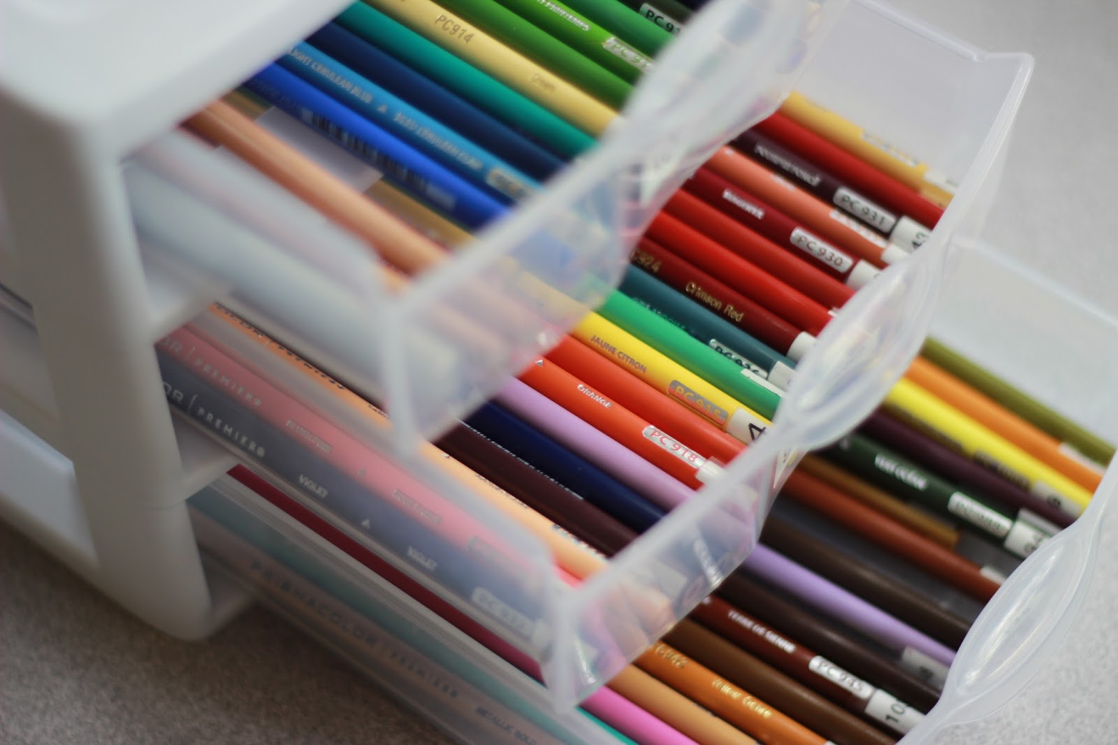 Art & Design Organizing Prismacolor Pencils