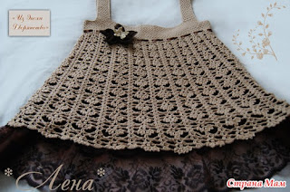 Crochet Knitting Handicraft: Lena Dress nostalgia