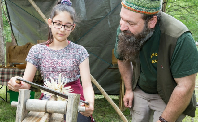 FAMILY HANDS-ON HERITAGE in chopwell wood