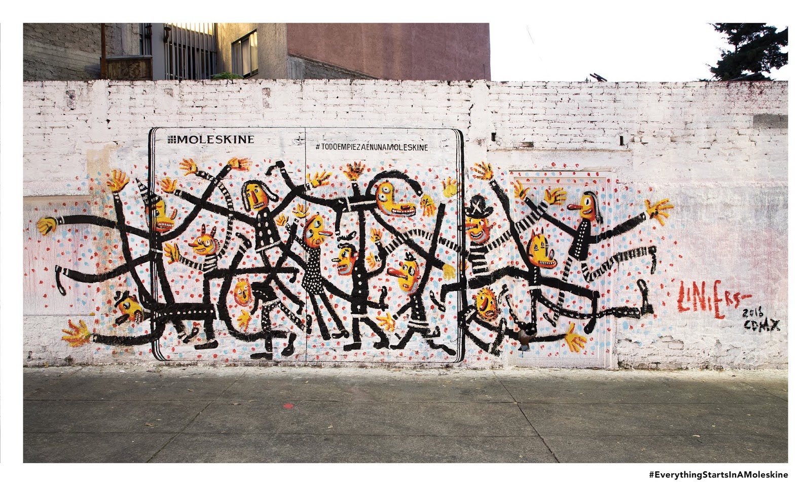 PUBLICIDAD EXTERIOR Moleskine Montalvo México