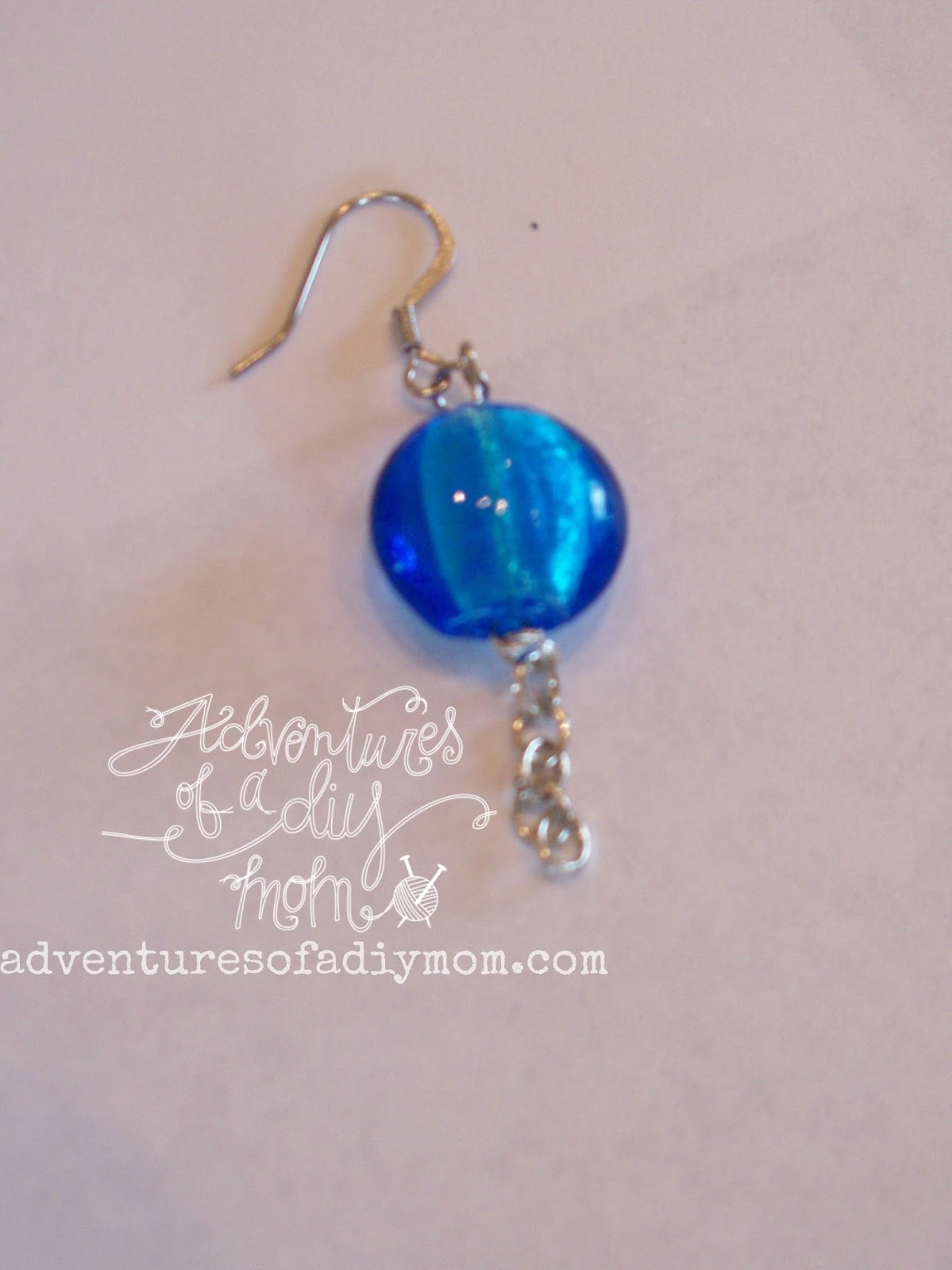Sapphire Dangle Earrings Adventures of a DIY Mom