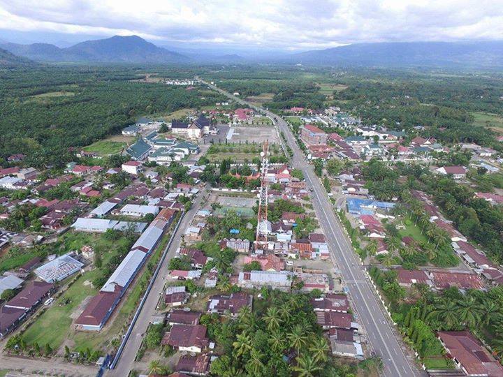 Ini dia Poto-poto Kota Simpang Empat Ibukota Kabupaten Pasaman Barat