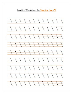 Tracing Lines Worksheets | Preschool Lines Printable Worksheets
