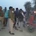 ट्रक की टक्कर से दो साईकिल सवार युवक घायल, ग्रामीणों ने रेवती बैरिया मार्ग पर लगाया जाम 