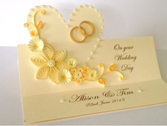 Quilling Handmade Wedding Invitation And Greeting Card quilling handmade wedding invitation and greeting card