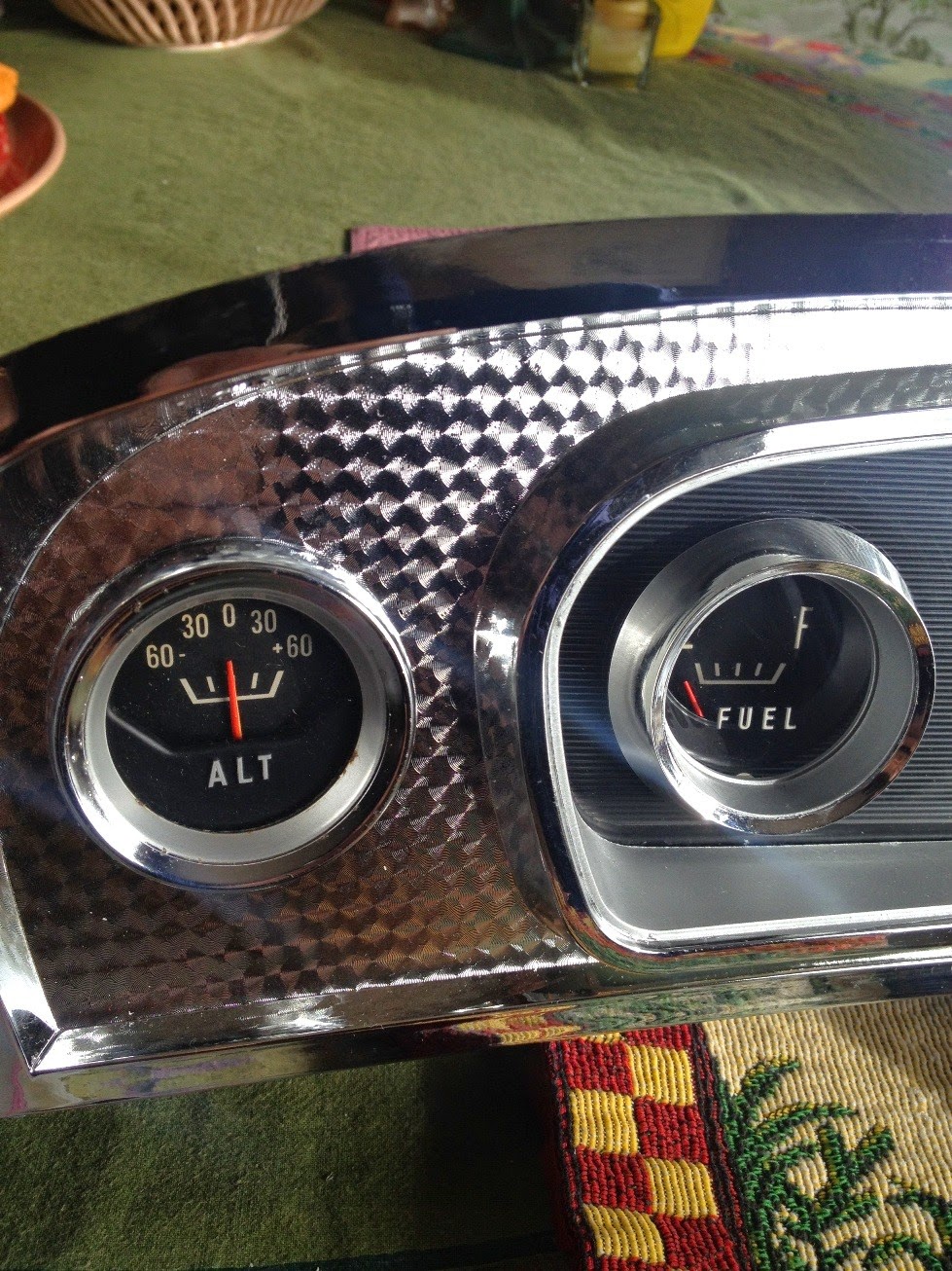 OLE BLUE Assembling The Instrument Cluster w/New Bezel
