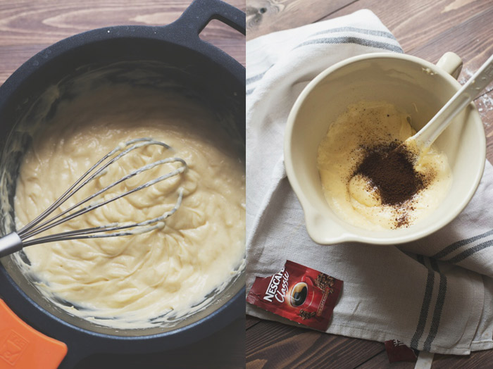 La Cocina de Carolina Tarta de frambuesas con crema pastelera de café