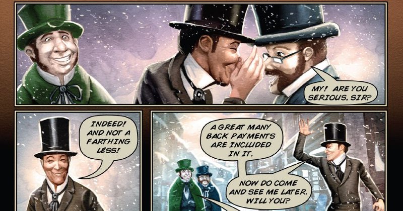Classics illustrated christmas carol comic Page 54 - A Christmas Carol Graphic Novel