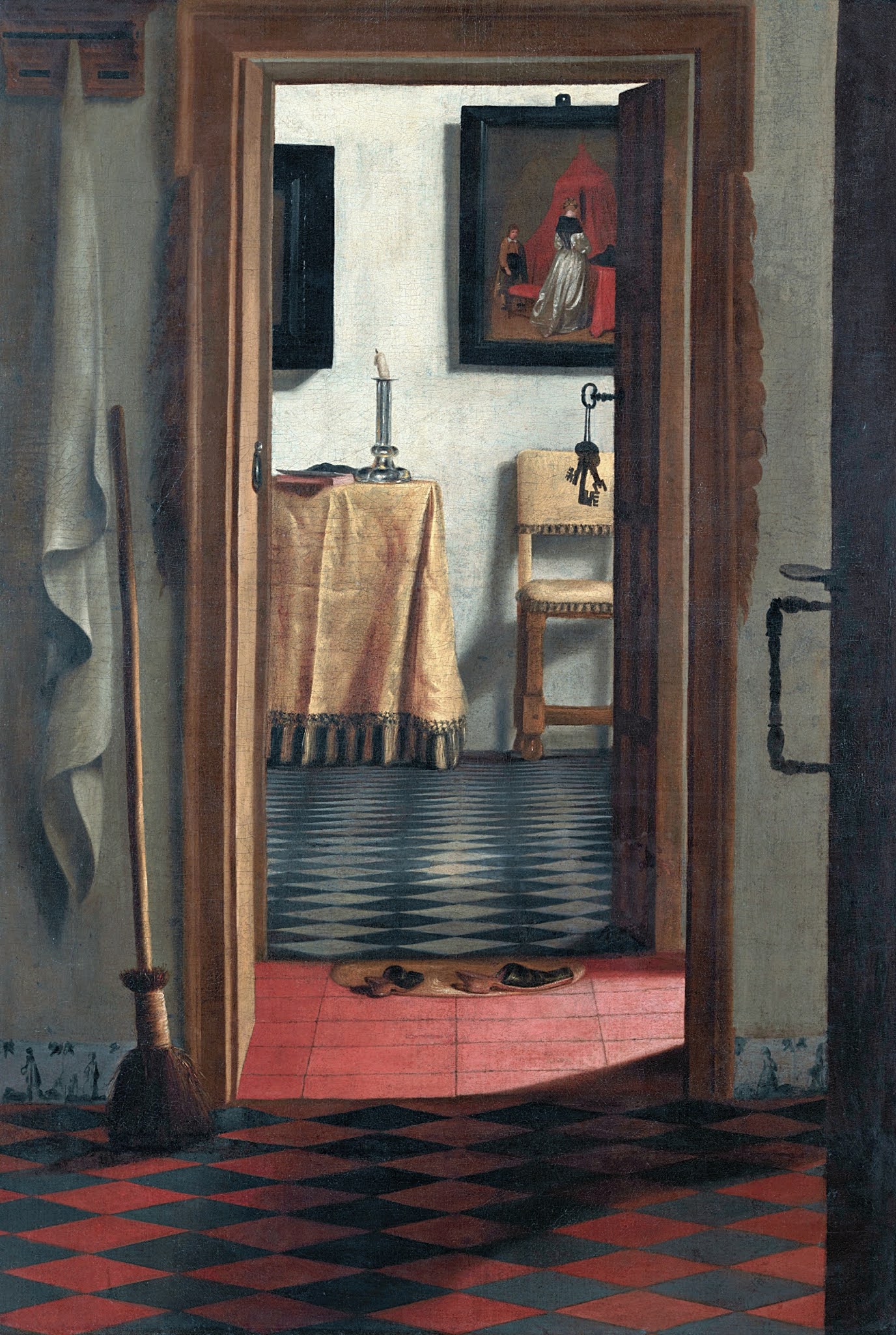 Enjoy some Damn Fine Art Samuel van Hoogstraten. The Slippers (‘De