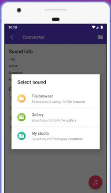 شرح تطبيق محول الفيديو إلى MP3