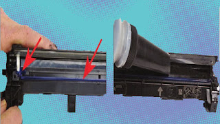 How to refill hp 17a toner cartridge