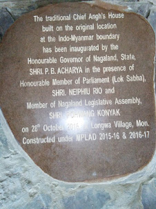 ANGH'S palace in Longwa village of Mon district in Nagaland