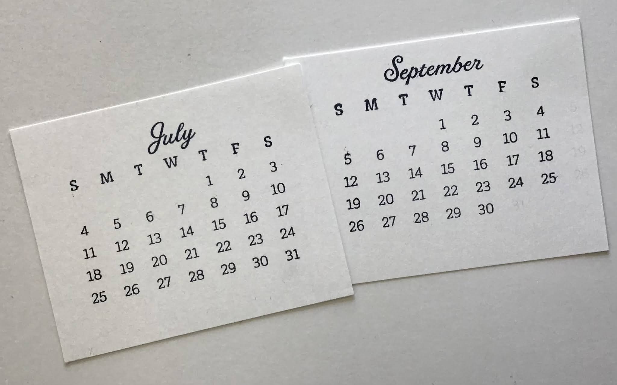 Greatinkspirations TIPS FOR USING THE DAYS TO REMEMBER STAMP SET