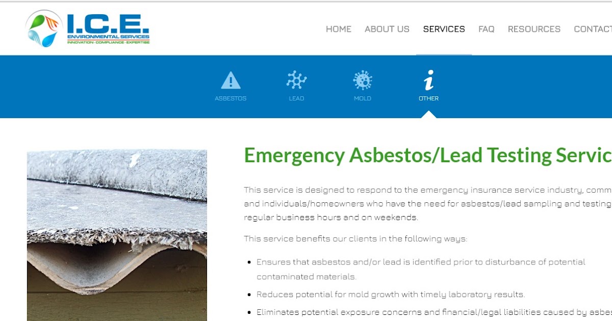 I.C.E. ENVIRONMENTAL SERVICE COQUITLAM Indoor Air Quality Testing