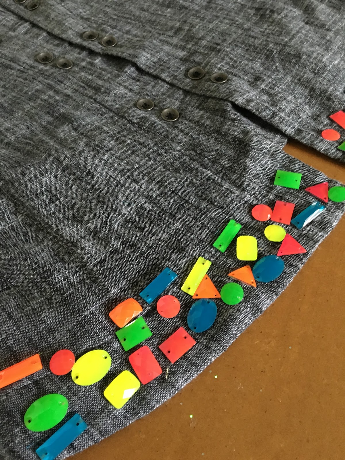 A Tray of Bliss 50 & Fab....Embellishing Clothing for that Designer