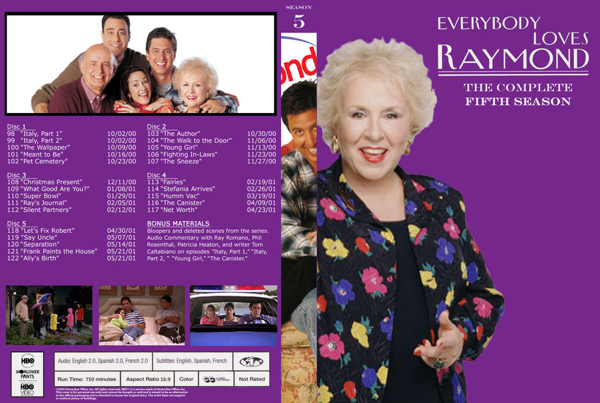 Everybody Loves Raymond 1996-2005.