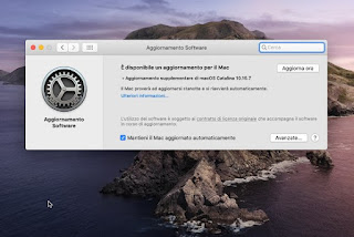Aggiornamento Mac Update Mac
