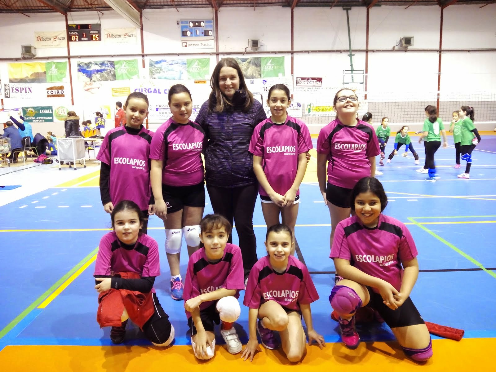 VOLEIBOL ALEVÍN FEMININO B 14/15