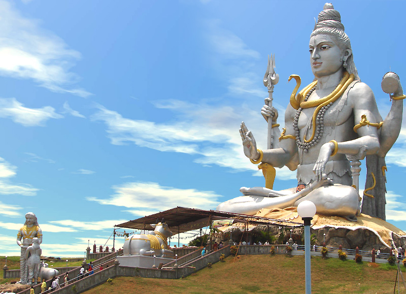 Photobundle Beautiful Sea Side Marudeshwara Shiva Statue Largest Photobundle Beautiful Sea Side Marudeshwara Shiva Statue Largest