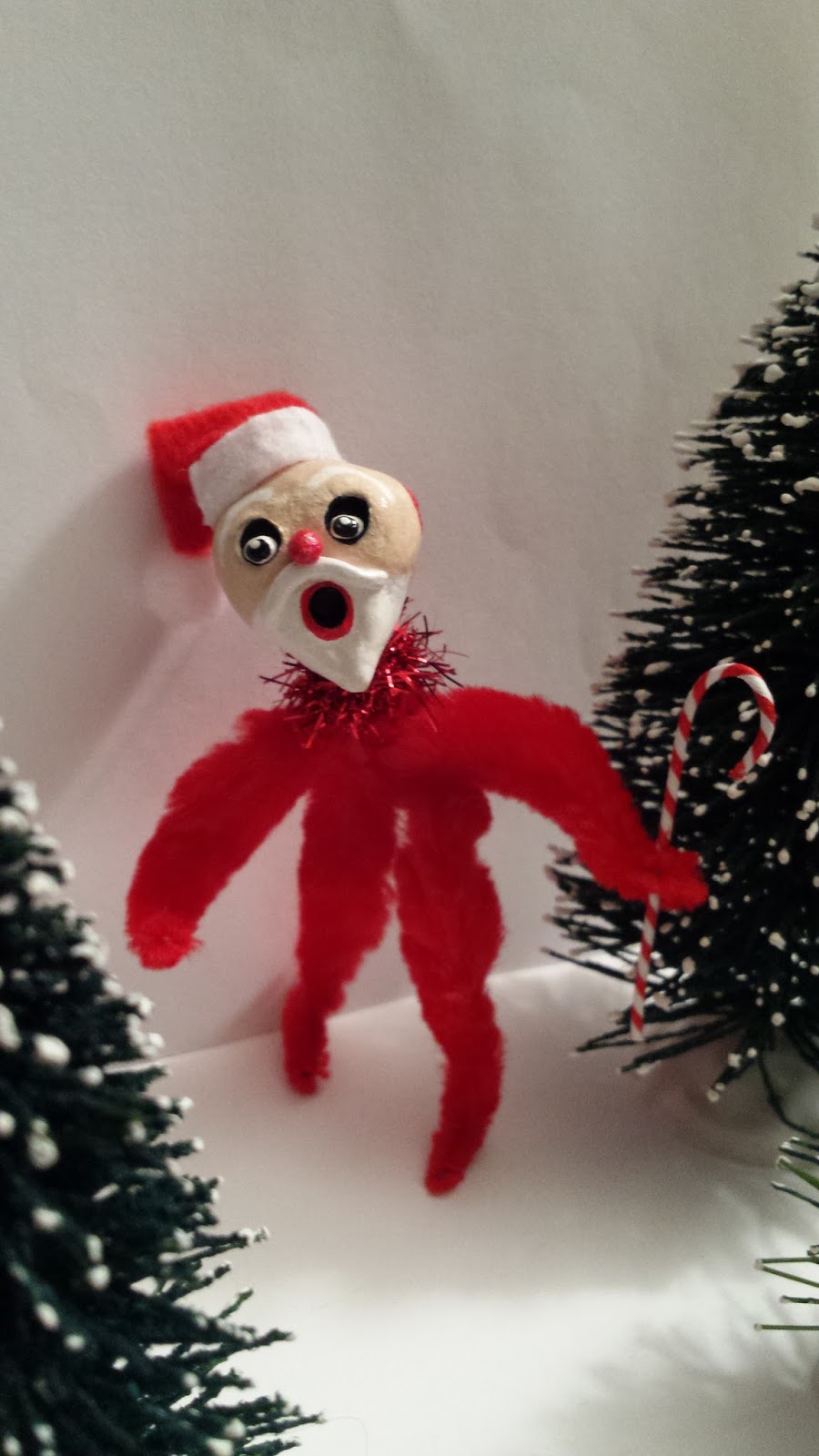 MAGIKAL SEASONS Yeti made a friend...Santa