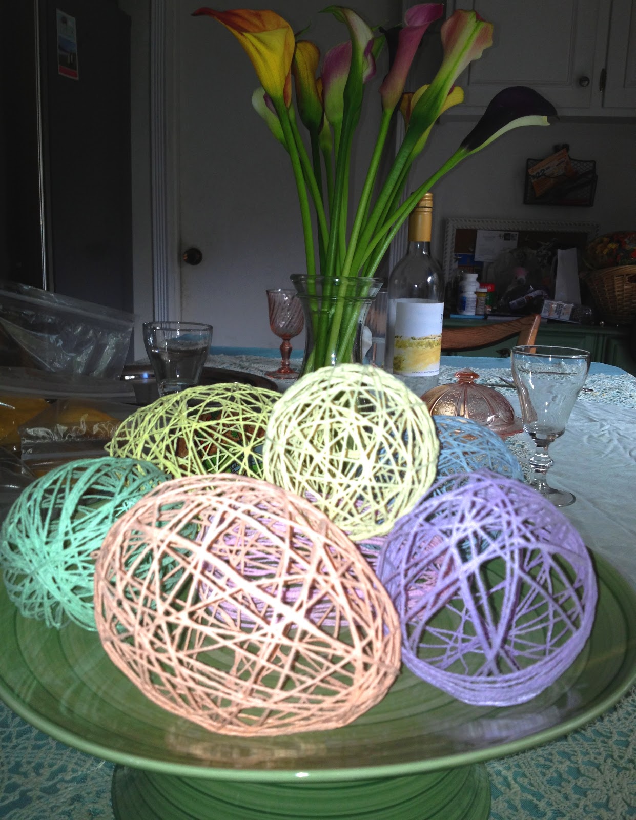 Crafternoon Delight DIY Spring Easter Egg Garland