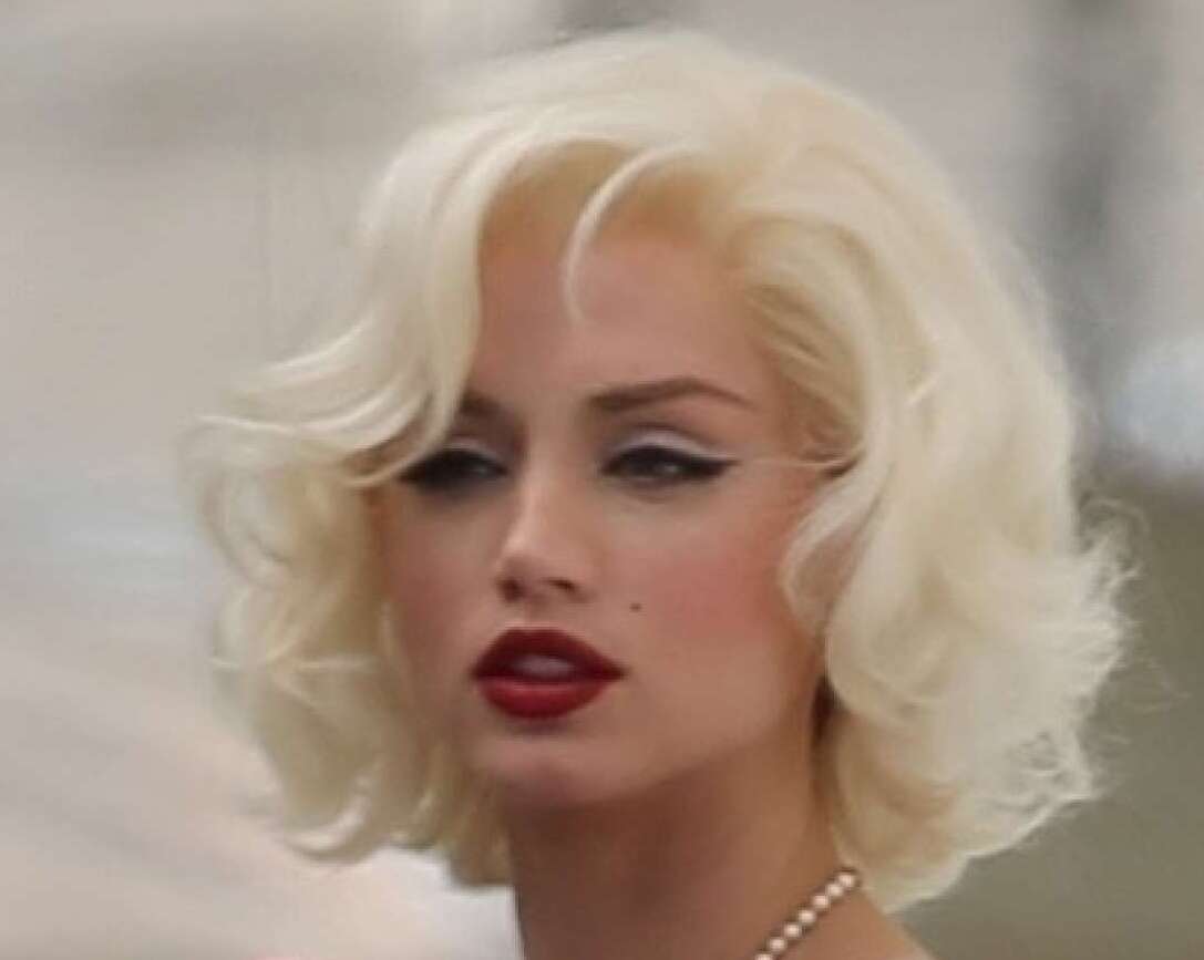 SNEAK PEEK: Ana de Armas is "Blonde"