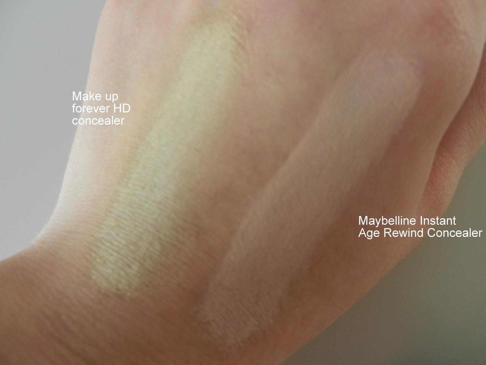 Samina's beauty & fashion guide Make up forever HD concealer vs