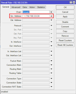 cara block mac address di ip tertentu