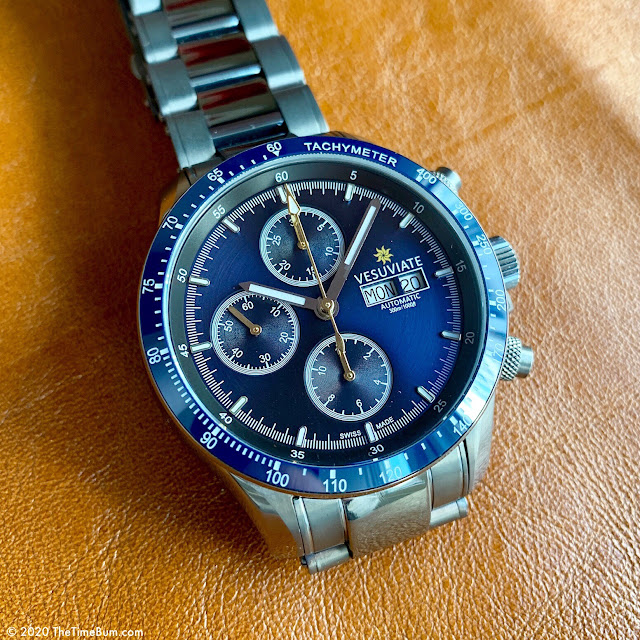 Vesuviate Automatic Chronograph Blue