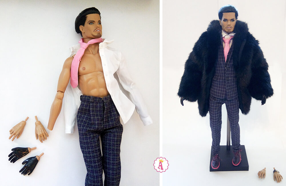 Съемные кисти рук у куклы Integrity Toys The Monarchs Homme Съемные кисти рук у куклы Integrity Toys The Monarchs Homme