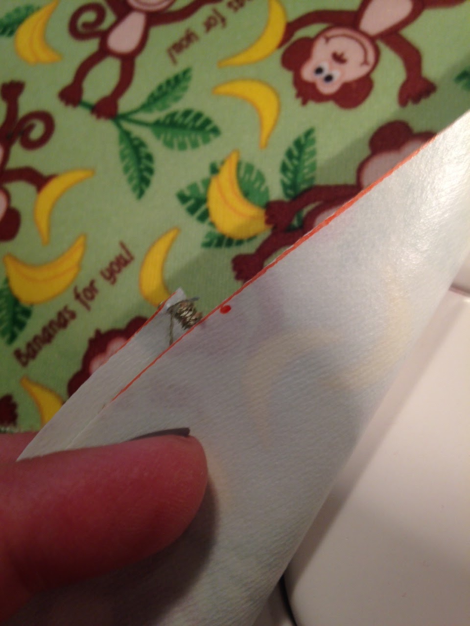 Carrie On The Prairie Tutorial how to sew a PUL Fabric bib