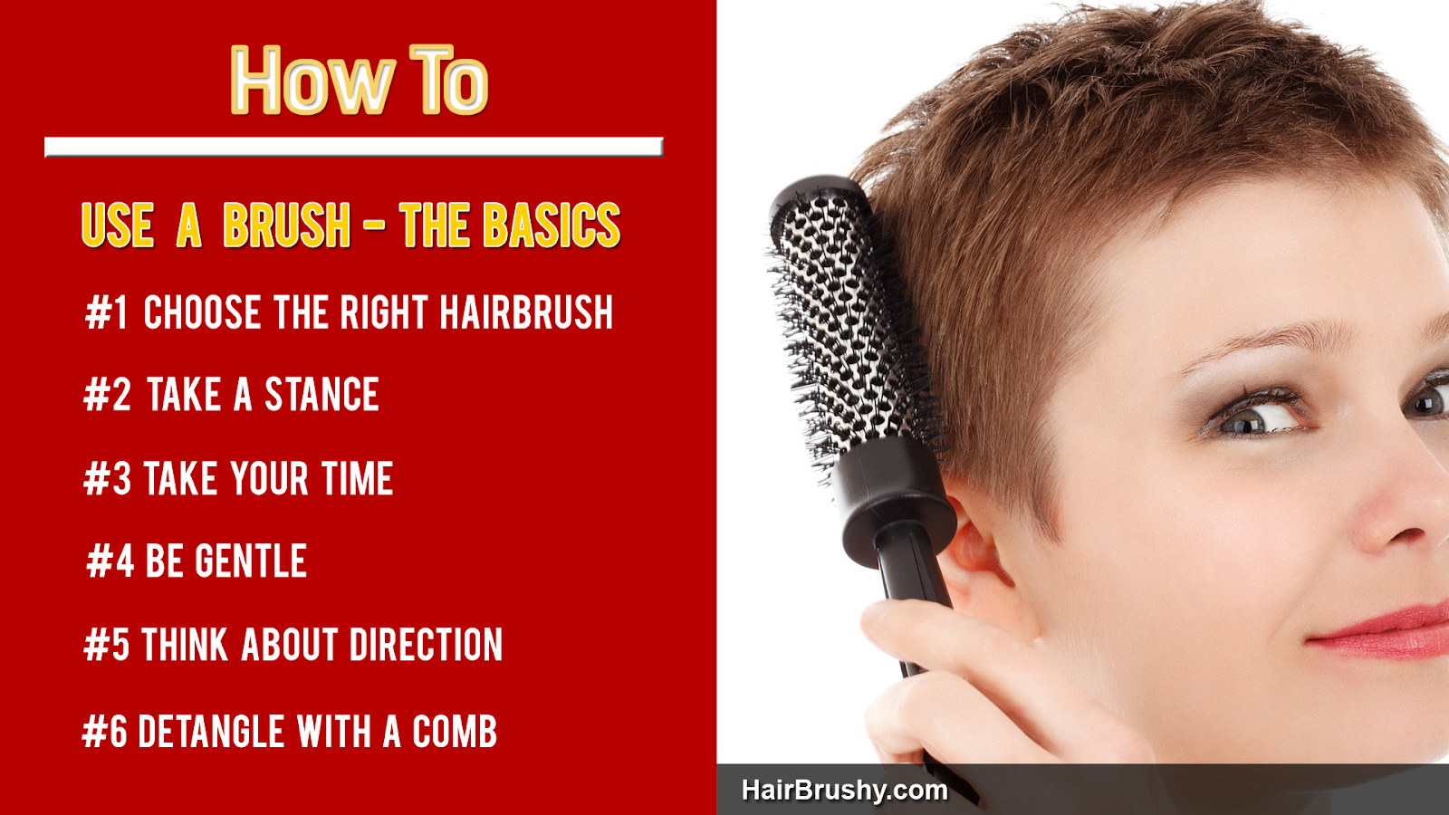 a hairbrush