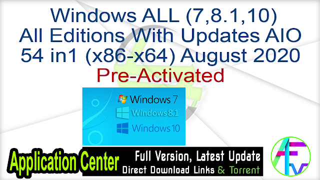 Windows 7 aio pre-activated r2 download