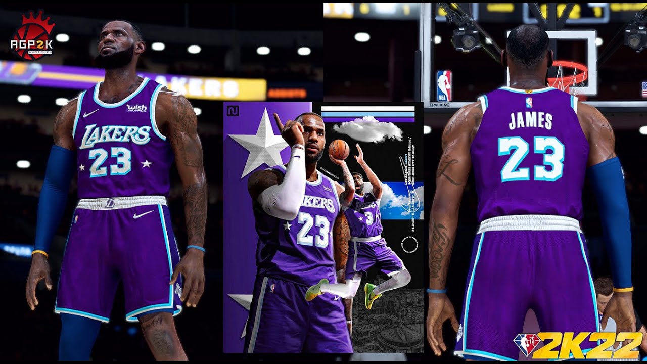 Los Angeles Lakers 2021-2022 City Jersey