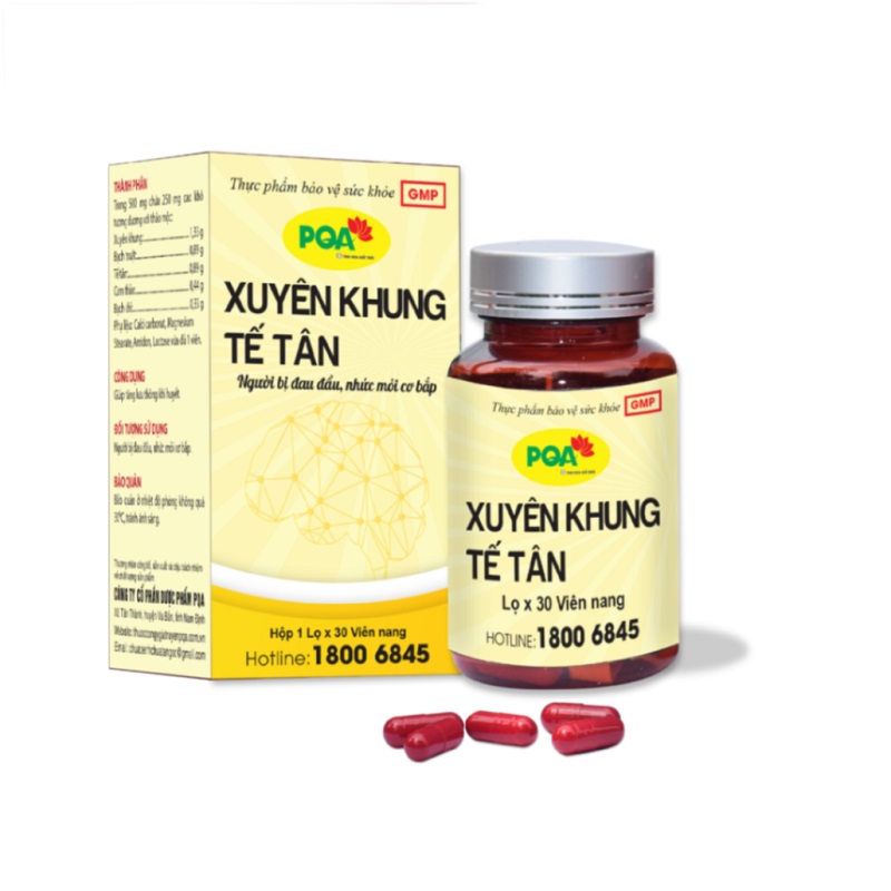 PQA Xuyên Khung Tế Tân- Giúp tăng lưu thông khí huyết