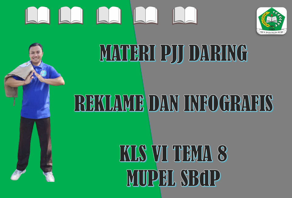 Materi Sbdp Kelas Vi Tema 8 Subtema 3 Reklame Dan Infografis Ngiring Melajah
