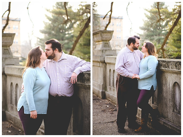 engagement session at St. Mary-of-the-Woods College