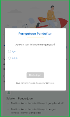 Pendaftaran Kartu Prakerja 5 14.pernyataan pendaftaran