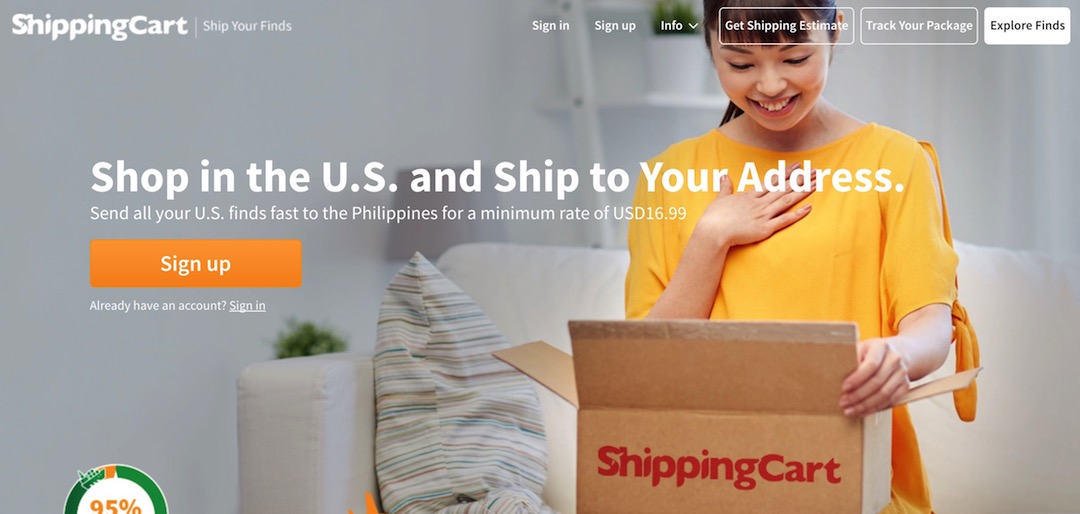 First Shipping Cart Experience Hint A GOOD One!