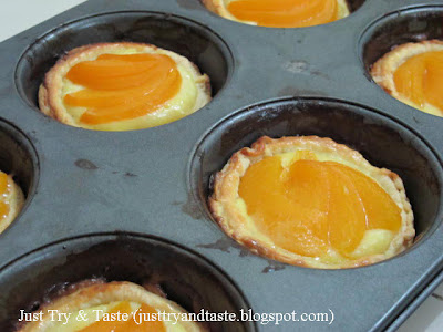 Resep Pie Isi Peach dari Homemade Puff Pastry JTT