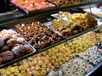 Sunday tradition: buying pastries for lunch