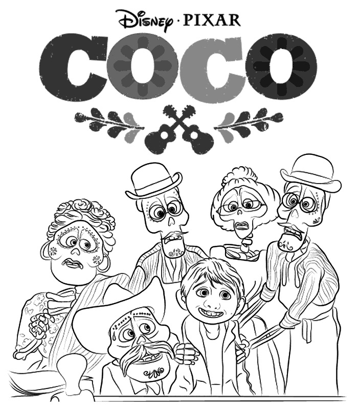 Ba Da Web 12 Desenhos Viva A Vida Uma Festa Coco Pixar Para ba-da-web-12-desenhos-viva-a-vida-uma-festa-coco-pixar-para