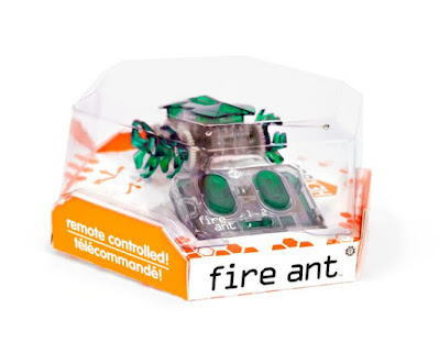 Hexbug fire ant A green Robotic fire ant in packaging by Hexbug