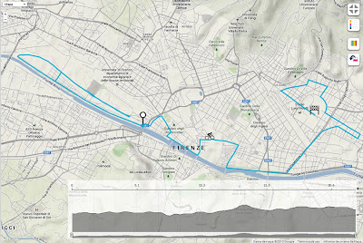 Mapa Perfil Mundial Toscana 2013 Crono junior mujeres elite