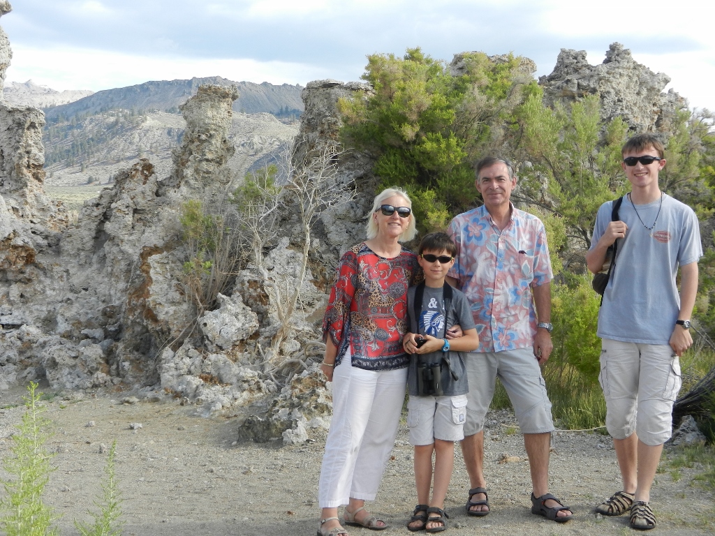 Yosemite National Park  Mono Lake Californie Tufa Osprey