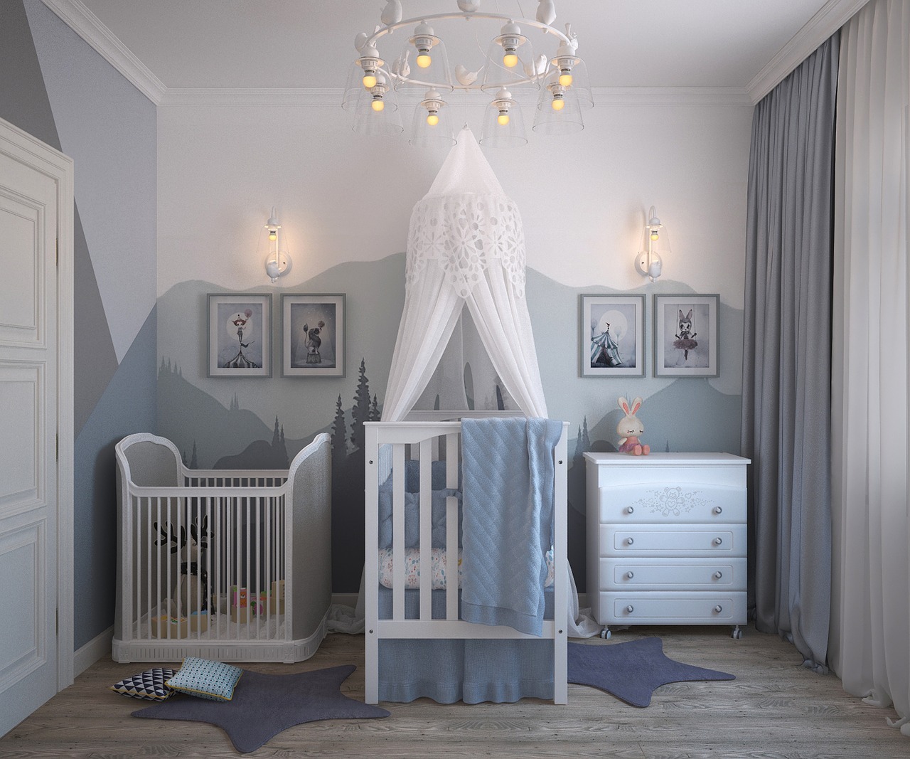La luz perfecta para tu bebé: Cómo iluminar la habitación en cada etapa -  Petit Oh!