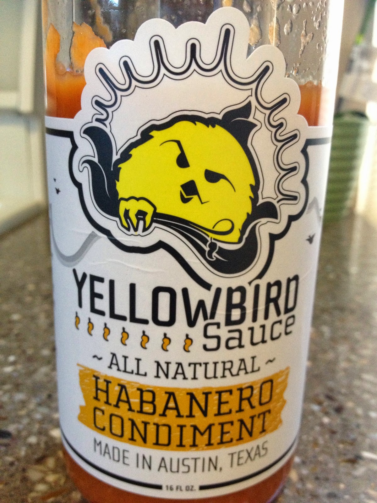 A (soy) Bean Yellow Bird Sauce Habanero Condiment