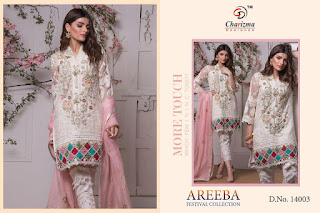 Charizma Areeba festival collection pakistani Suits