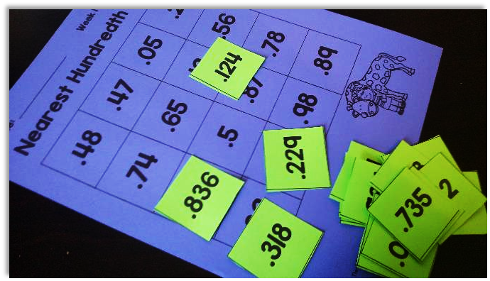 Thrifty in Third Grade: Guided Math Set Up