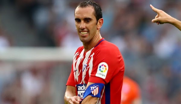 Atlético de Madrid, Savic y Godín son baja contra el Málaga